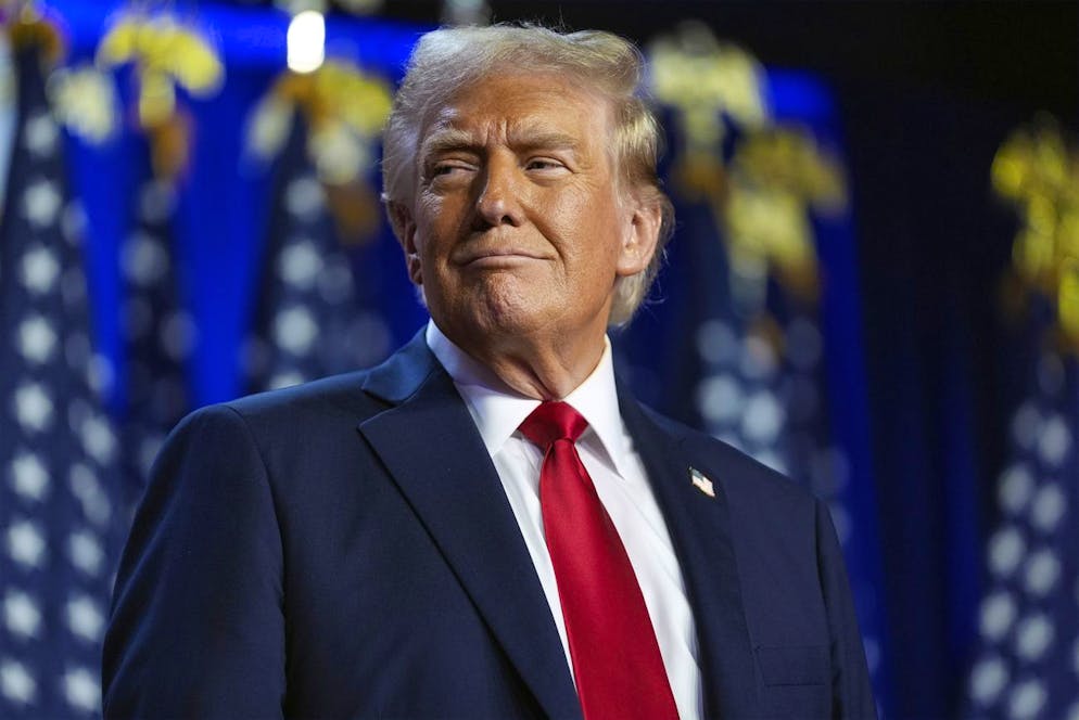 Donald Trump est attendu samedi soir à Washington pour une réception dans l'un de ses golfs et un feu d'artifice en Virginie, tout près de la capitale fédérale.