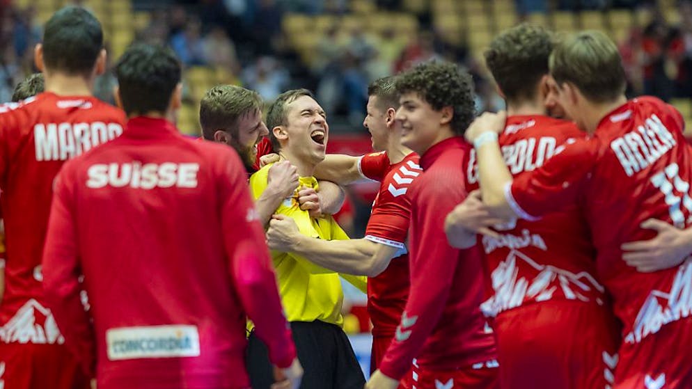 Victory against Poland. The Swiss handball team reaches the main round of the World Championships