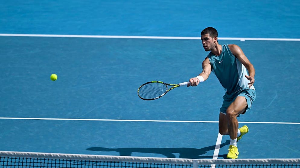 Wurde im Achtelfinal nicht richtig getestet: Carlos Alcaraz