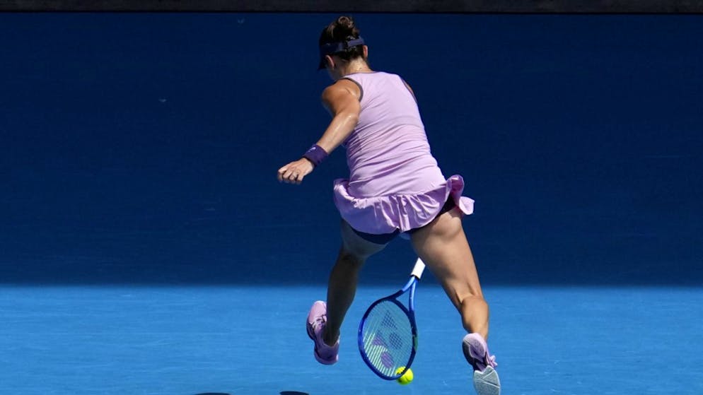 Gegen Coco Gauff halfen Belinda Bencic nach dem ersten Satz auch Kunstschläge nichts mehr