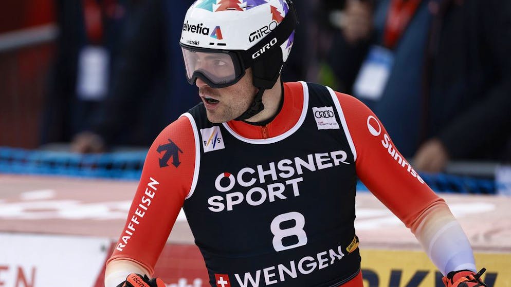 Daniel Yule ist Teil des Schweizer Trios, welches das Slalom-Podest in Wengen knapp verpasst. 