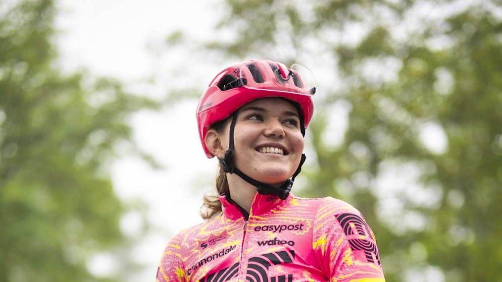 Cycling Noemi Rüegg overall winner of the Tour Down Under blue News