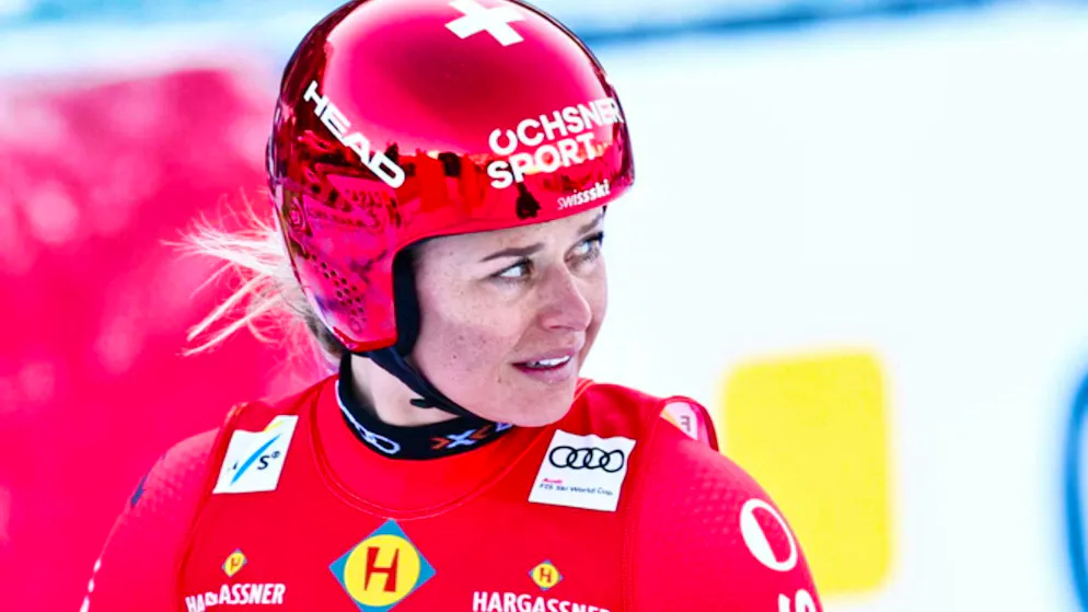 Things are looking up again for Corinne Suter.