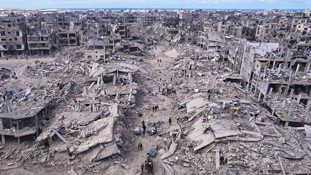 Politica. L'Onu: «Distrutto il 74% degli edifici di Gaza City»