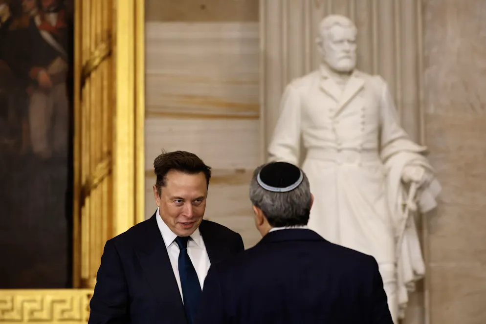 Die Bilder von Donald Trumps Amtseinführung. Elon Musk im Gespräch.