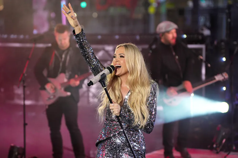 Carrie Underwood bei einem Auftritt am 31. Dezember 2024 in New York.