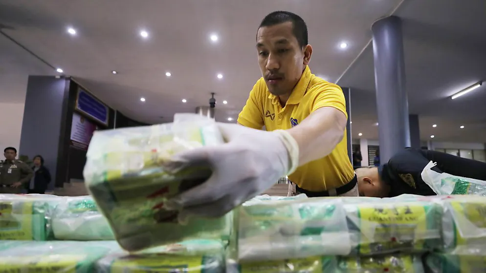 "C'est la première fois" que les autorités thaïlandaises saisissent une telle quantité de méthamphétamines (image d'illustration).
