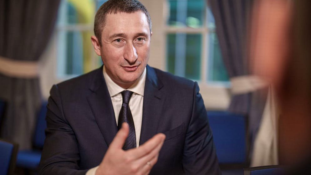 ARCHIV - Oleksij Tschernyschow, stellvertretender ukrainischer Ministerpräsident. Foto: Michael Kappeler/dpa/Archivbild