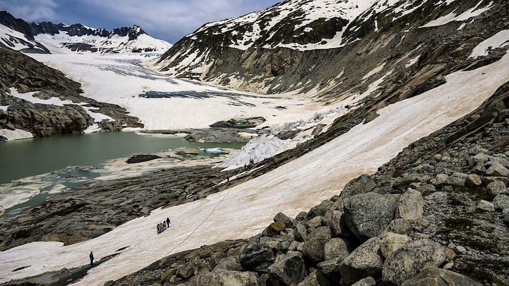 Wo Gletscher schmelzen, bleiben meist Fels- und Geröllflächen zurück. (Archivbild)