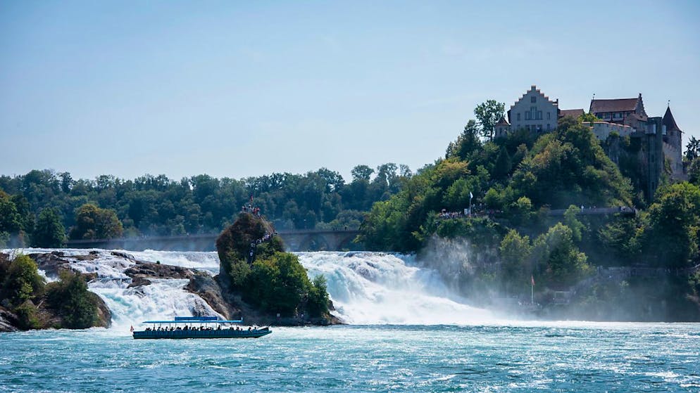 Il castello di Laufen si trova sul versante zurighese delle cascate del Reno. (foto d'archivio)