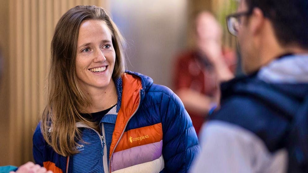 Ending her sporting career: Frédérique Rol