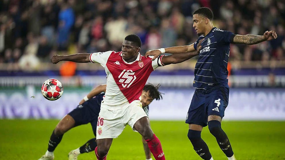 Breel Embolo kam mit Monaco zu einem wichtigen Sieg gegen Aston Villa