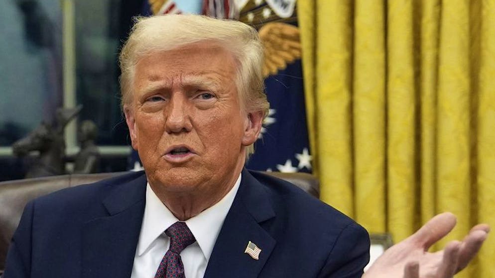 Incidente in diretta. All'interprete di Trump scappa un commento: «Per quanto pensi di continuare con questa merda?»