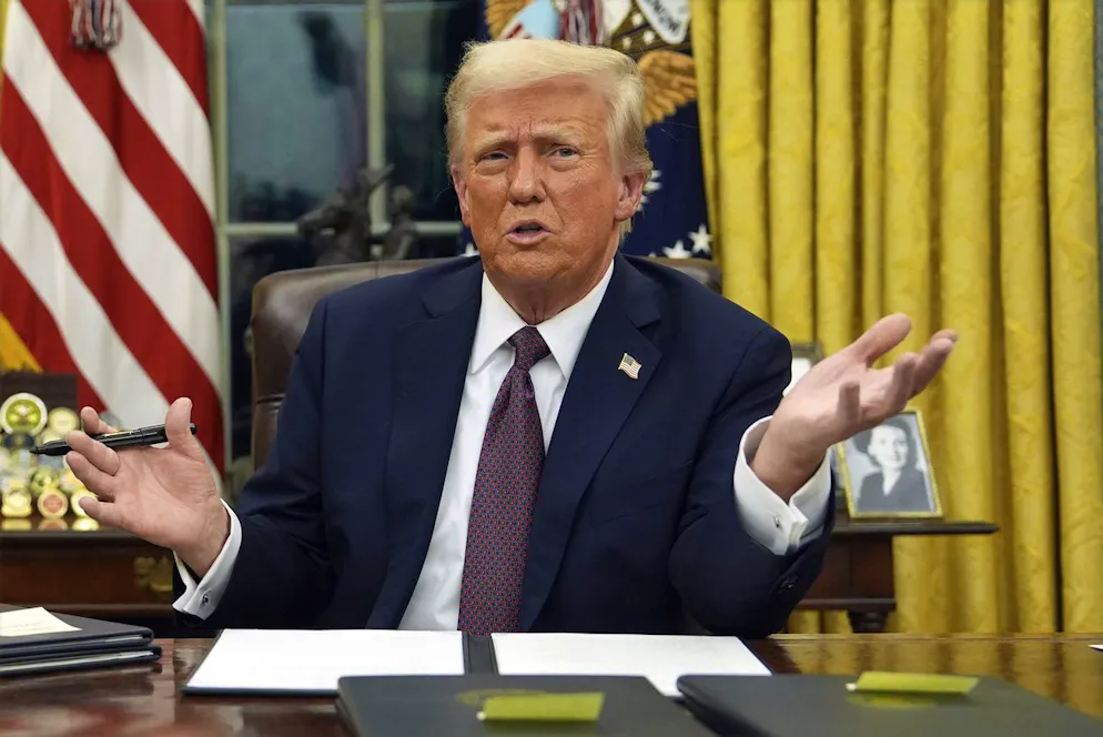 Donald Trump, in una foto d'archivio.