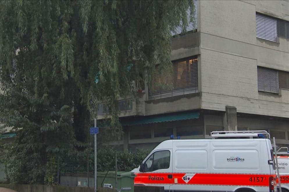 La zona dove è avvenuto l'omicidio