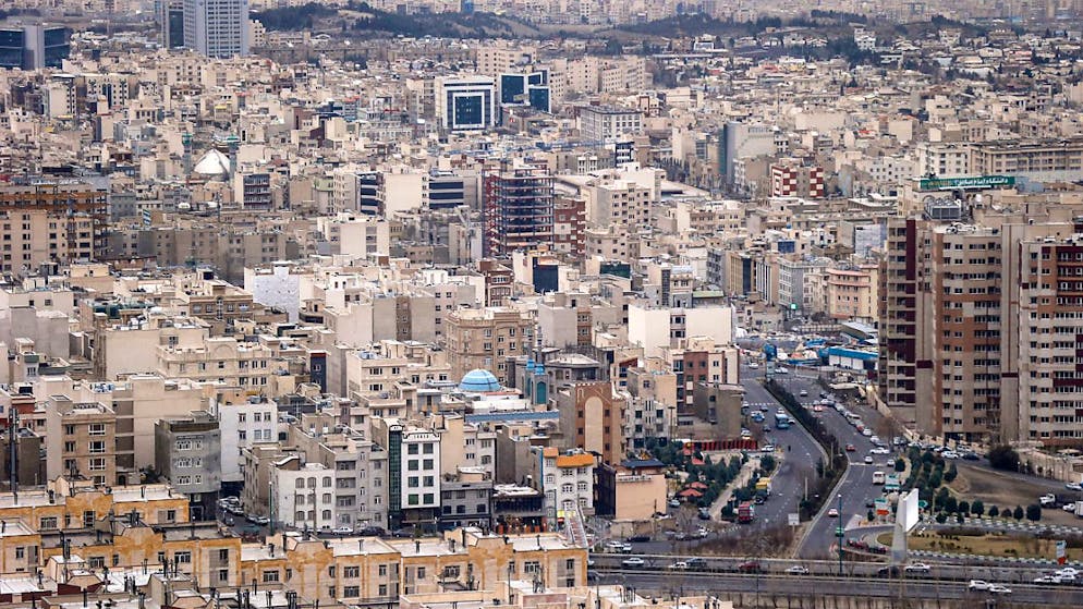 Una foto di Teheran (immagine d'archivio).