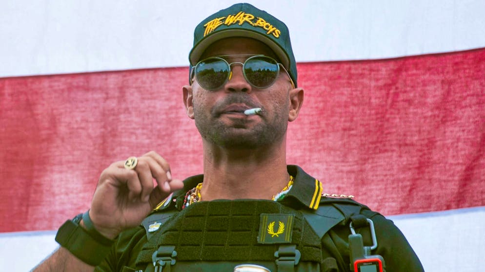Trump's triumphant criminals and doubts about the legal system - Gallery. The leader of the right-wing Proud Boys, Henry Enrique Tarrio, was one of the defendants with the highest prison sentences after the Capitol attack. (archive picture)