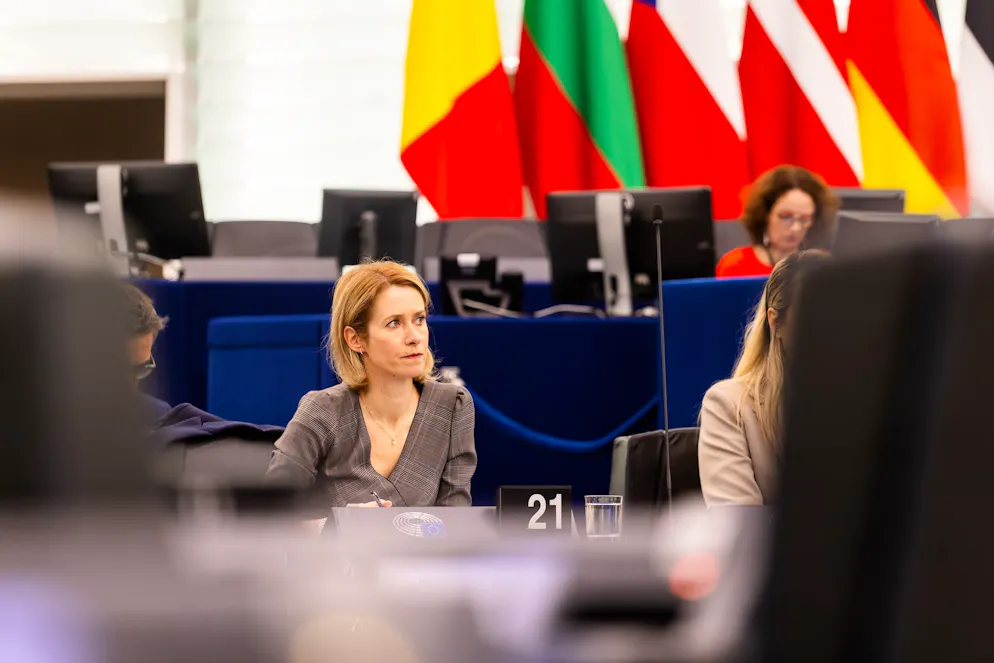 EU: Warnung vor möglichem russischem Angriff ab 2028 - Gallery. Sie mahnt zu Vorbereitungen für einen möglichen Krieg: EU-Chefdiplomatin Kaja Kallas. (Archivbild)