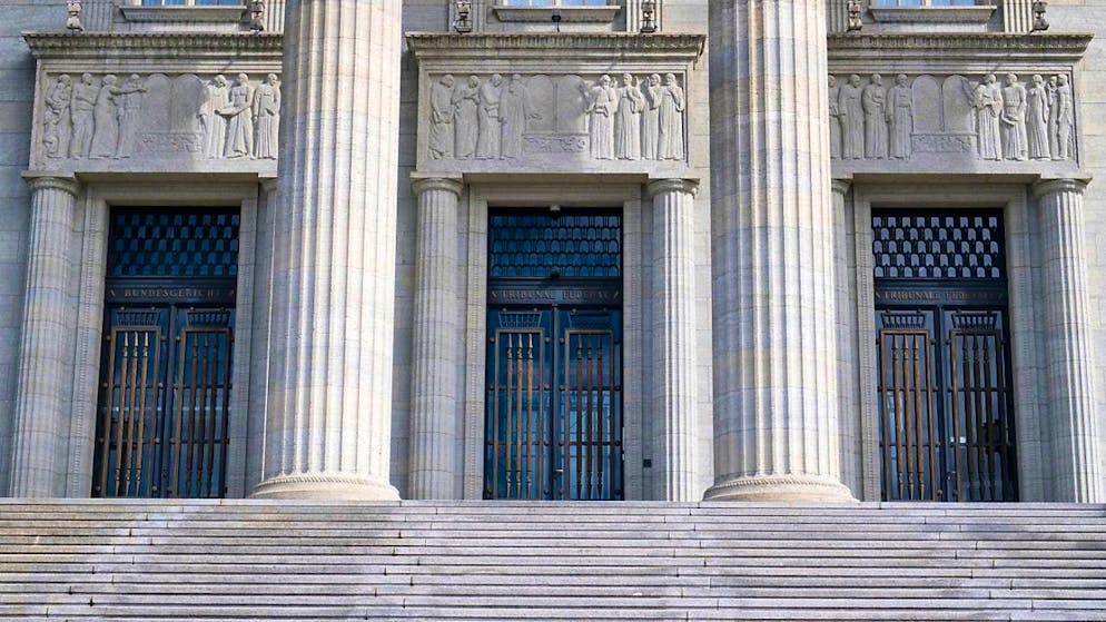 The Federal Supreme Court has confirmed the conviction of a Glarner man for removal of property. (archive picture)