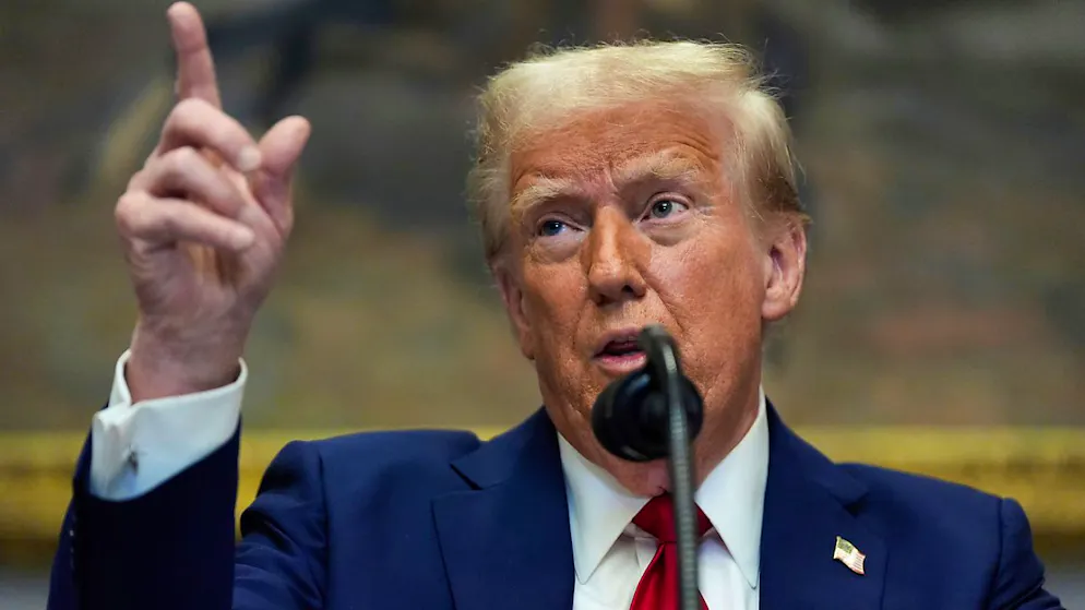 US-Präsident Donald Trump. Foto: Julia Demaree Nikhinson/AP/dpa