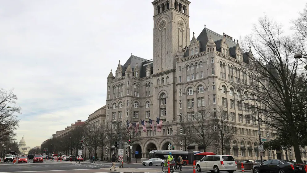 Das Trump International Hotel in der US-Hauptstadt.