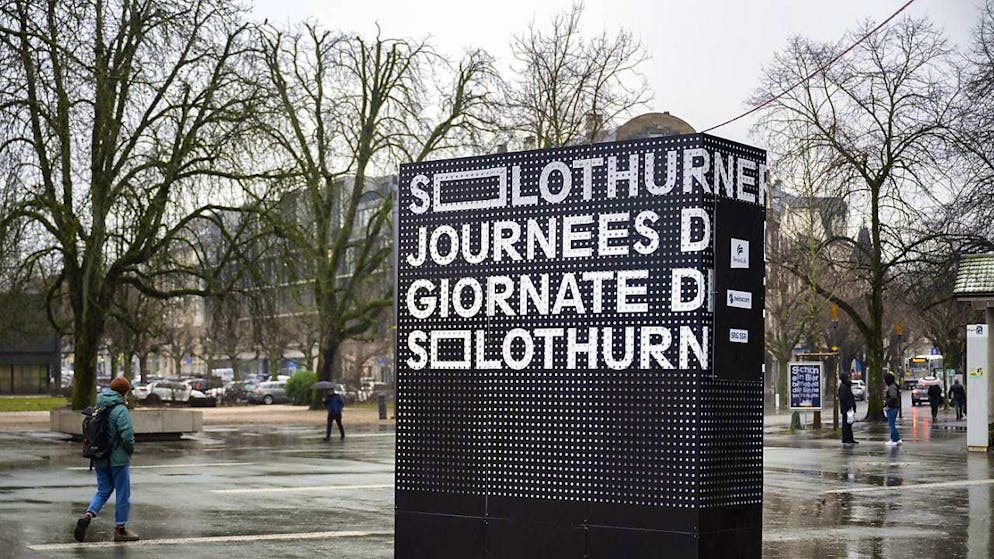 From Wednesday, the Solothurn Film Festival will once again dominate the city at the southern foot of the Jura for a whole week. At the 60th edition, audiences can expect many documentaries, biographical films and some heavy themes. (archive picture)