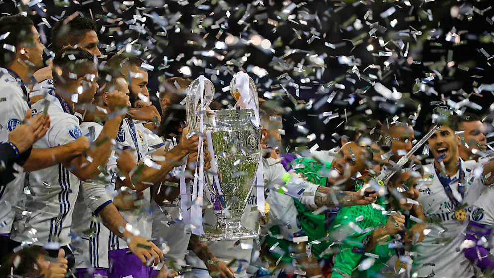 Europas Fussball-Elite erzielt einen Umsatzrekord. Das liegt auch an Spaniens Rekordmeister Real Madrid. (Archivbild)