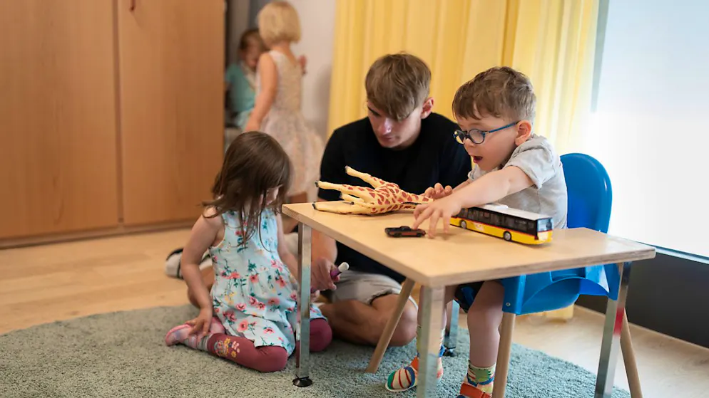 L'obiettivo del programma «Deutsch für die Schule» della città di Coira è di preparare linguisticamente i bambini prima di iniziare la scuola dell'infanzia. (immagine simbolica)