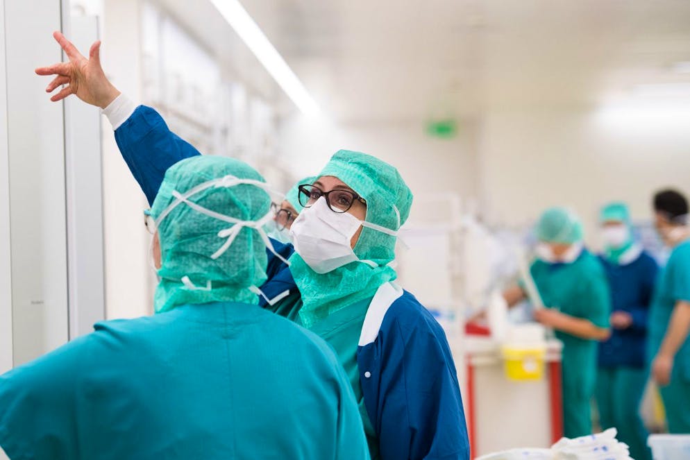 Malgré toutes les difficultés, l'état d'esprit de l'équipe a été bon à la clinique de Moncucco pendant la première vague de coronavirus.