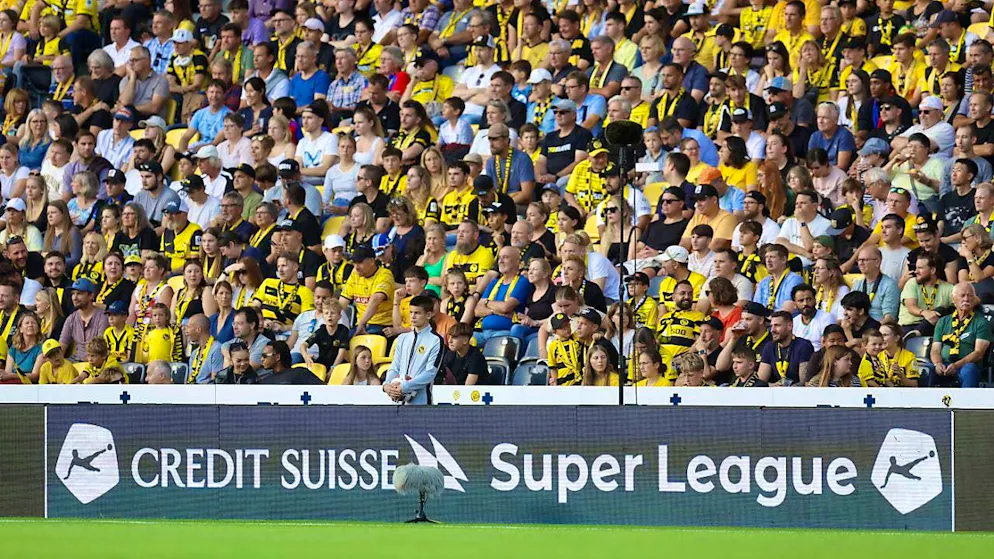 Soon to be history: Credit Suisse will be replaced by online retailer Brack as title sponsor of the Super League