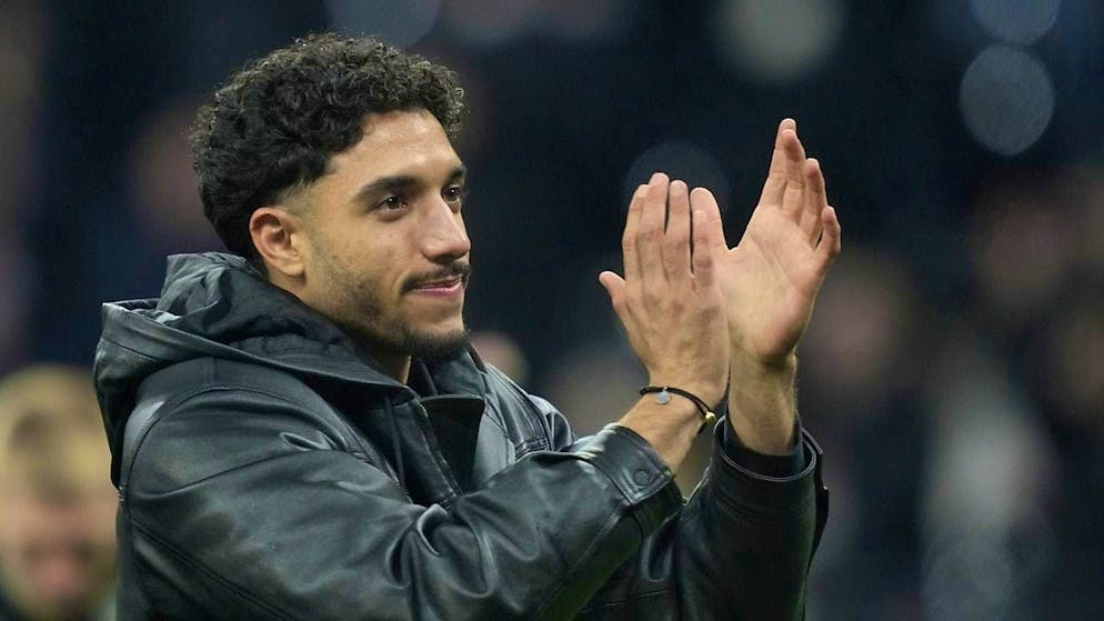 Omar Marmoush had already said goodbye to the fans of Eintracht Frankfurt on Friday