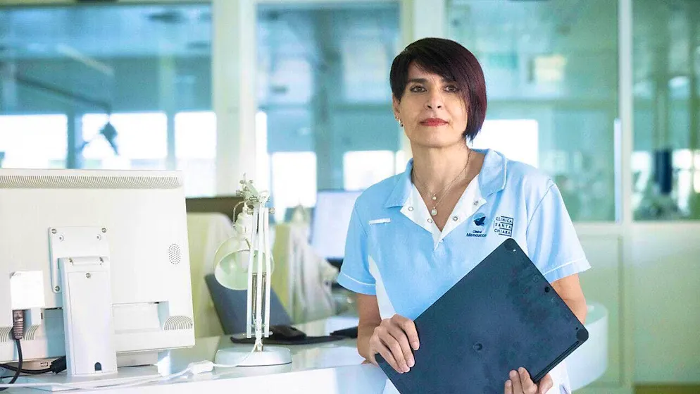 How the head of nursing experienced the days with patient number one - Gallery. The second wave was more difficult for her team than the first: Maria Pia Pollizzi, Head of Nursing at the Clinica Moncucco in Lugano.