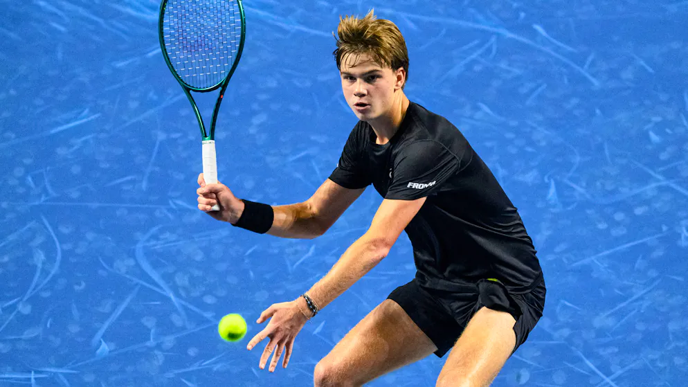 Henry Bernet est en demi-finale de l'Open d'Australie juniors (archives).