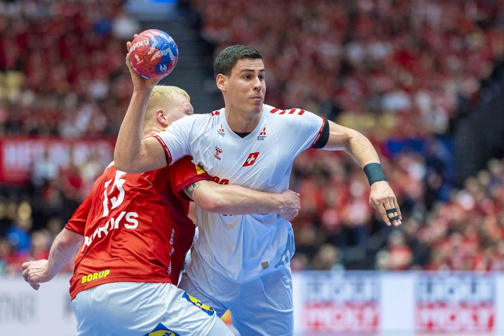 La Svizzera è uscita sconfitta dalla partita contro la Danimarca.