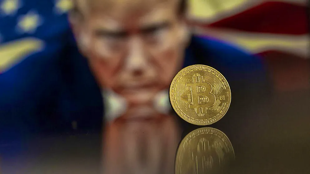 Donald Trump's election campaign promise to set up a digital currency reserve sent the price of Bitcoin soaring to record highs.
