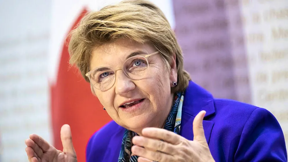 Viola Amherd is stepping down early.
