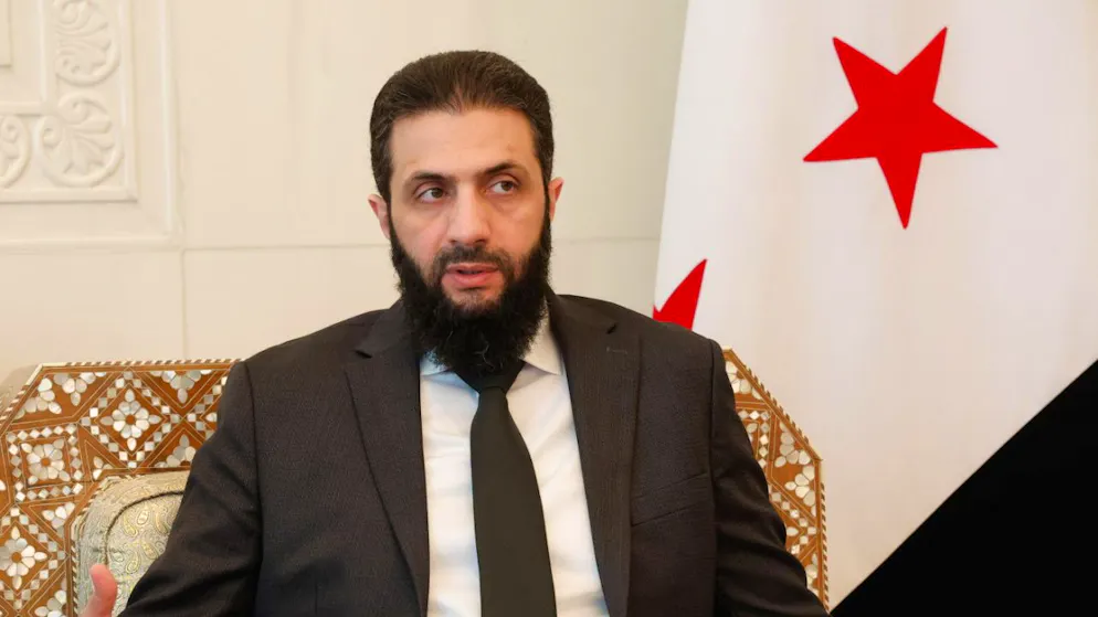 Il leader siriano Ahmad al-Shareh