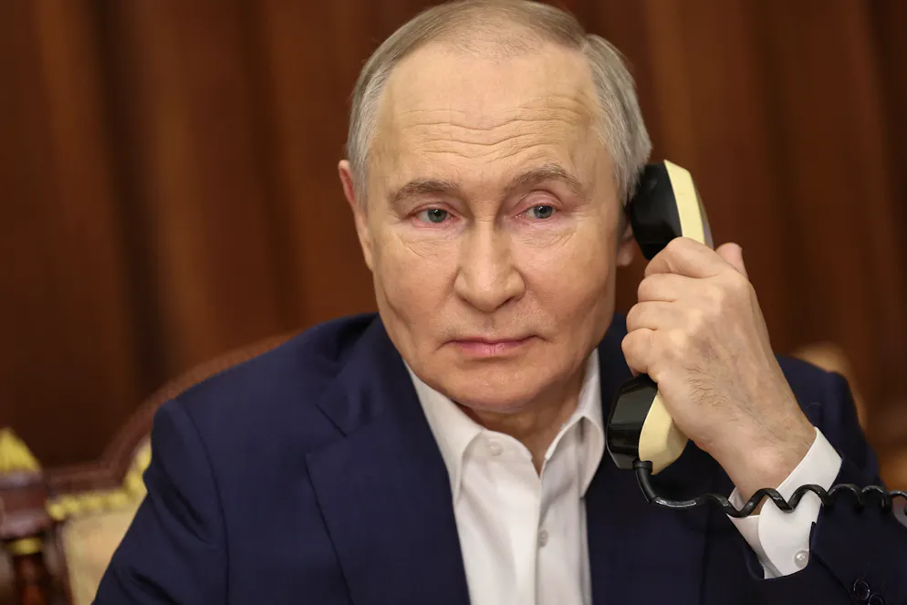Peu d'officiels ukrainiens ont réagi publiquement jeudi à l'appel entre le président américain Donald Trump et le dirigeant russe Vladimir Poutine. (Photo archives)