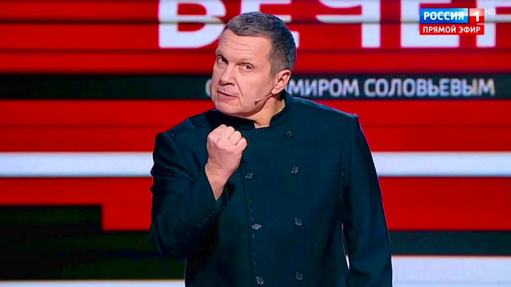 Vladimir Solovyov and his TV show are known and infamous for their pithy words.