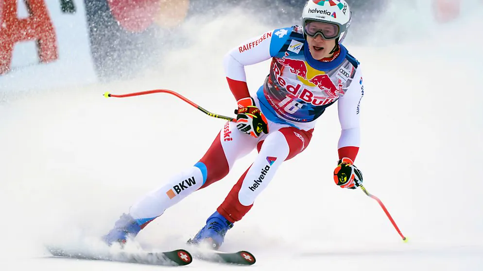 Odermatts achte Abfahrt in Kitzbühel soll den ersten Sieg bringen - Gallery. Marco Odermatt wird 2021 in der zweiten Abfahrt beim Sieg von Beat Feuz als zweitbester Schweizer Zehnter