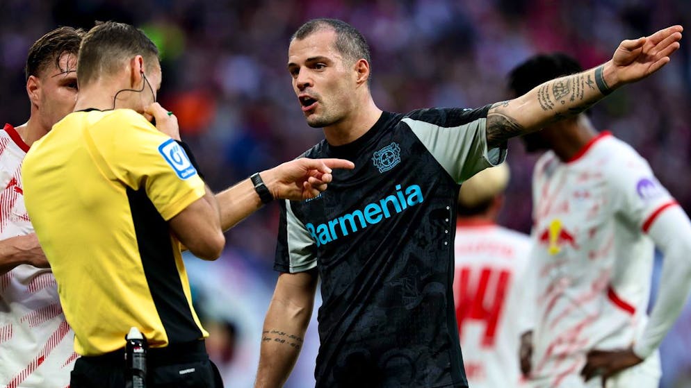 Zwei-Tore-Führung reicht nicht. Xhakas Leverkusen lässt gegen Leipzig Punkte liegen