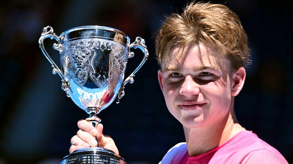 Junior tournament. Henry Bernet wins Australian Open