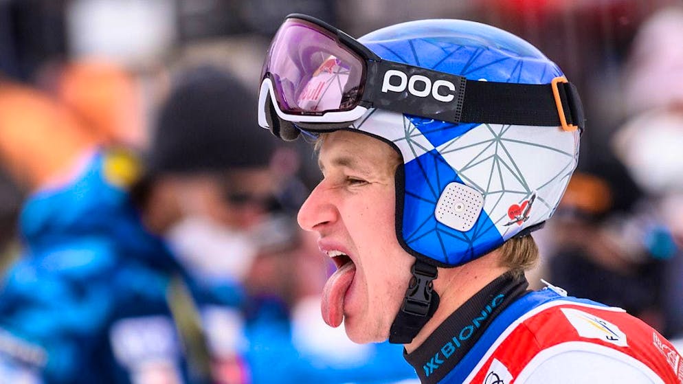 Odermatt's eighth downhill in Kitzbühel should bring the first victory - Gallery. Marco Odermatt's reaction to 5th place in January 2022, missing out on 3rd place by 15 hundredths