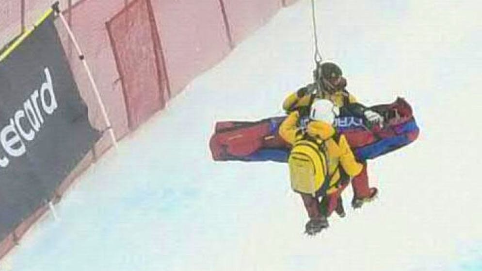 Serious training accident. Czech ski racer Nova in an induced coma
