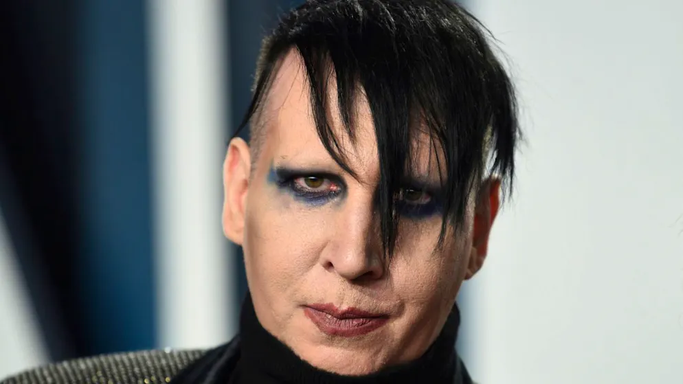 Marilyn Manson in una foto d'archivio.