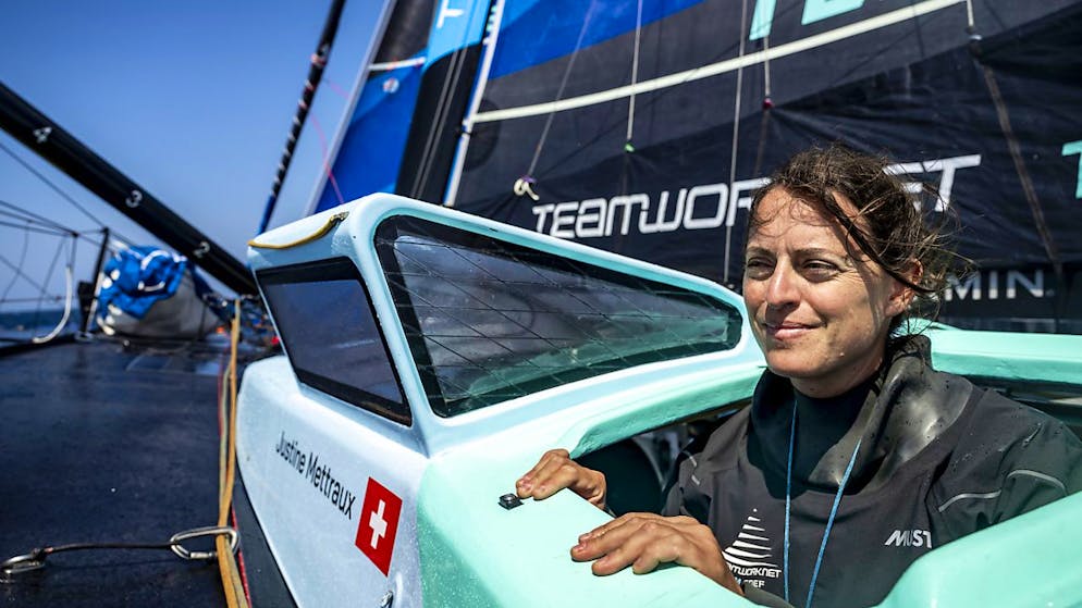 Justine Mettraux unterbietet bei der Vendée Globe den bisherigen Frauenrekord um mehr als zehn Tage