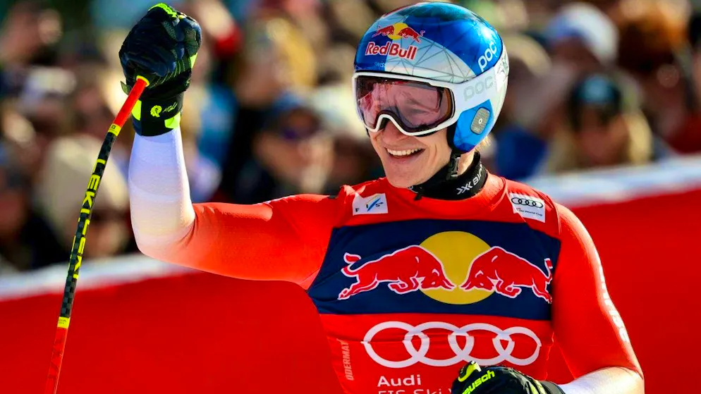Marco Odermatt leads the Swiss team at the World Ski Championships.