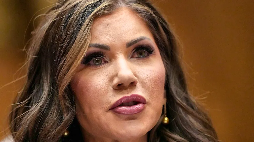 ARCHIVE - South Dakota Governor Kristi Noem appears before the Senate Homeland Security and Governmental Affairs Committee for her confirmation hearing at the Capitol. Photo: Ben Curtis/AP/dpa/Archive image