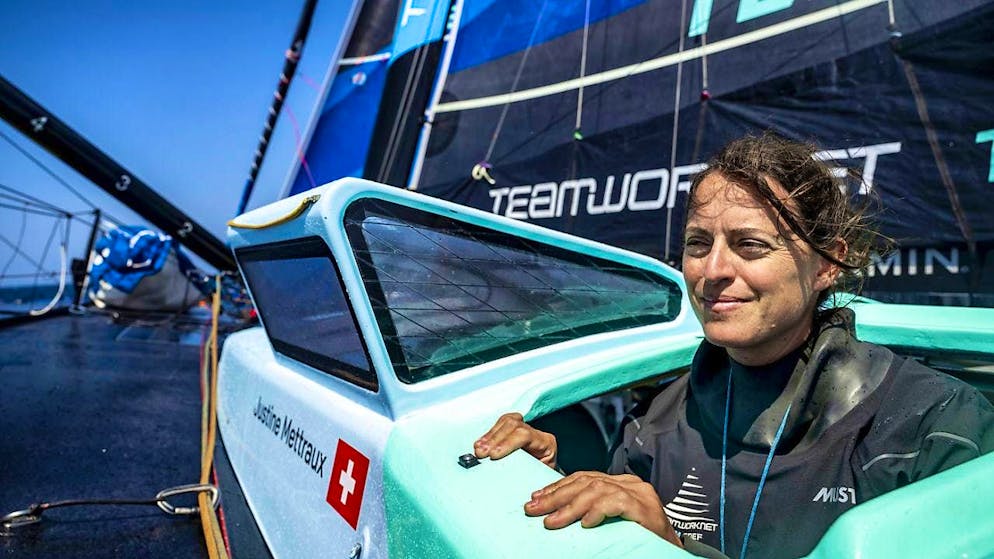 Justine Mettraux beats the previous women's record at the Vendée Globe by more than ten days