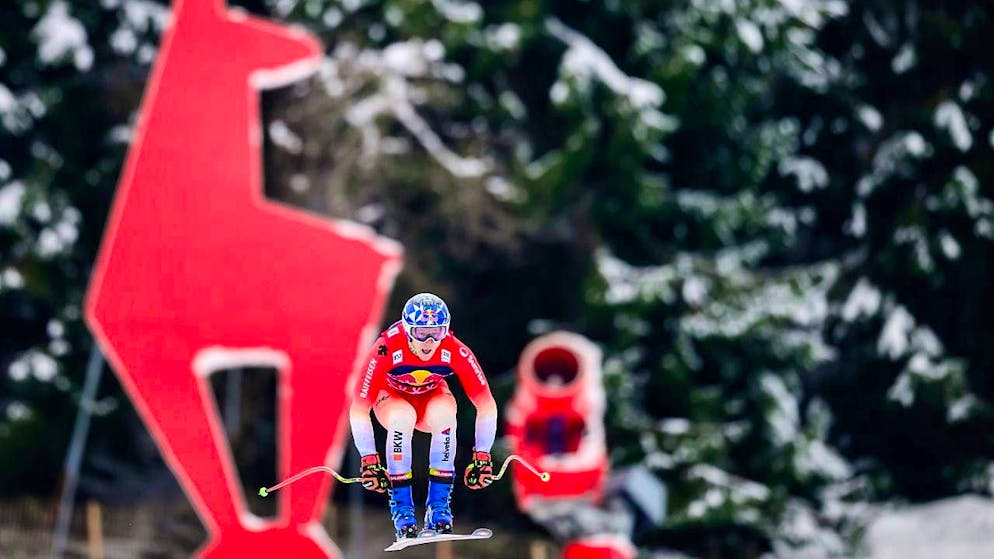 Odermatt's eighth downhill in Kitzbühel should bring the first victory - Gallery. Marco Odermatt, seen here in a downhill training run in January 2024, wants to finally achieve his first victory on the Streif